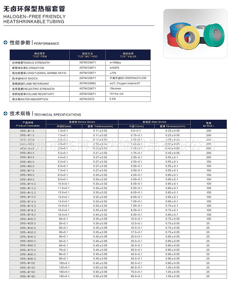 0.6/1kv熱收縮套管